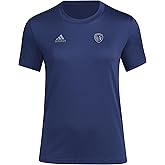 adidas Womens Sporting Kansas City MLS Short Sleeve T-Shirt