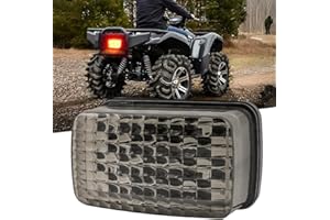 DREAMIZER LED Tail Light ATV OEM Taillight w/Running Brake Light Compatible with Yamaha Big Bear Bruin Rhino Kodiak Grizzly Wolverine Viking