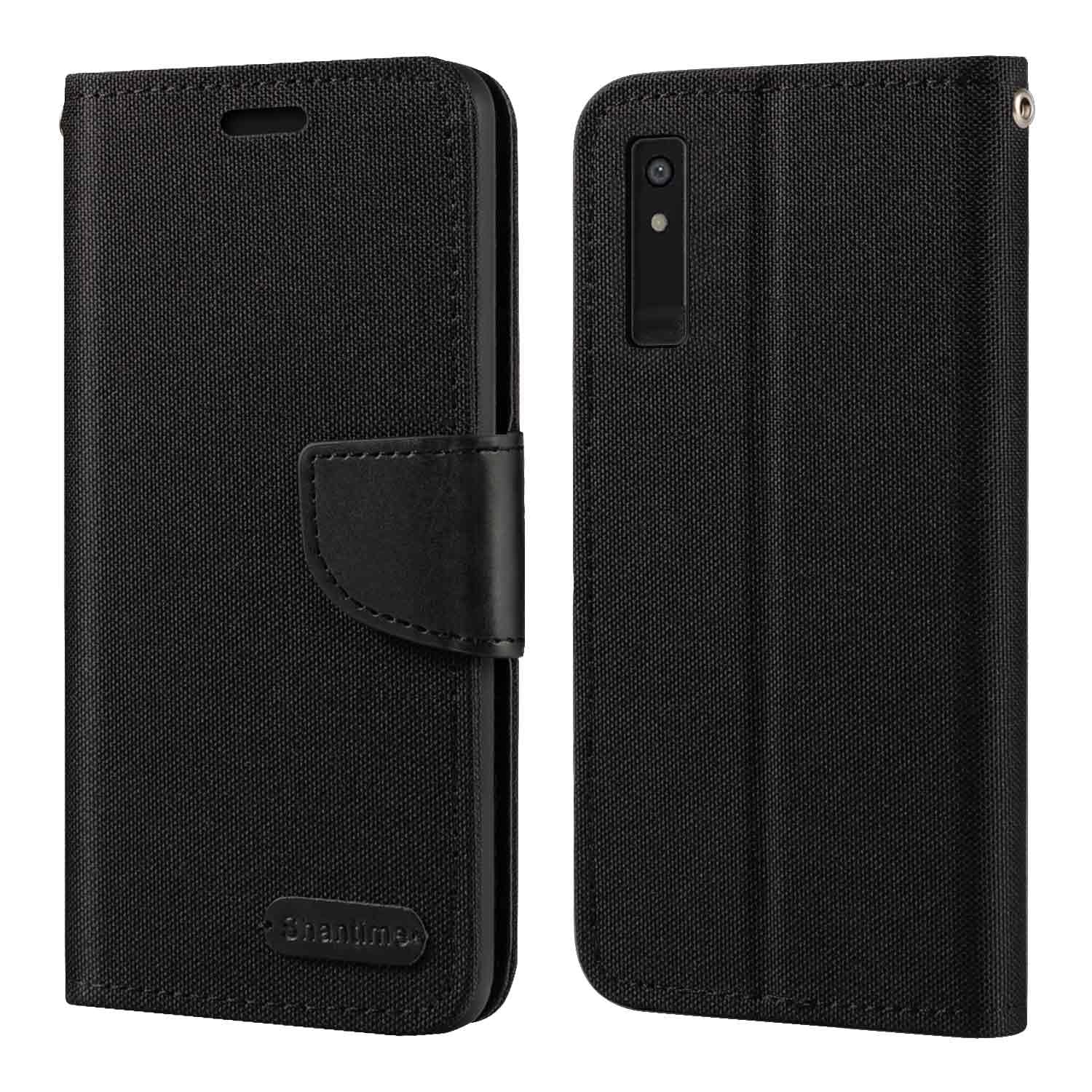 Photo 1 of ***SIMILAR PRODUCT**** Shantime Oxford Fabric Leather Flip Wallet Case Compatible with Boox Palma 2 Pro, Durable Protective Magnetic Cover with Card Slots and Kickstand(Black)