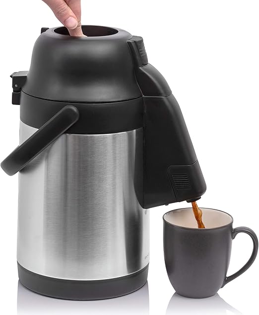 New 101 Oz (3 Liter) Airpot Coffee Dispenser with