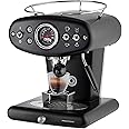 Illy X1 Anniversary 1935 Espresso Single-Serve Machine for iperEspresso capsules with Milk Frother Steam Wand (Black)