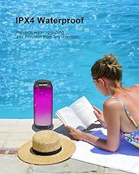 Bluetooth Speaker, Portable Wireless, 15W Stereo