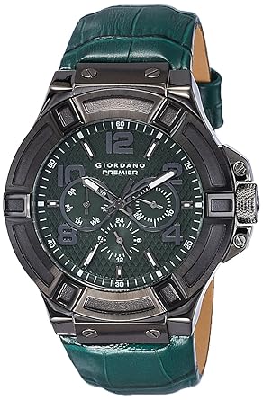 Giordano Analog Green Dial Mens Watch - P1059-08