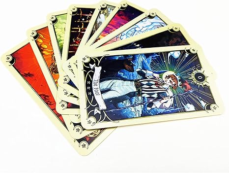 Amazon Co Jp タロット カード Witchcraft用品タロットカードゲーム 英語携帯用ボードゲームインタラクティブタロット カードセット家族のディナー パーティー 友人の誕生日に適した ホーム キッチン