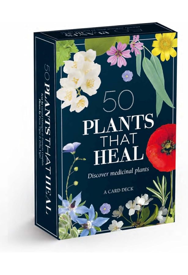 Healing Plants: 50 botanical cards illustrated by the pioneering