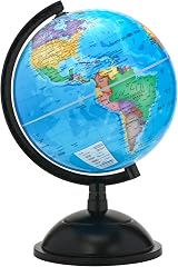 Exerz World Globe 20 cm Educational Swivel Rotating Globe UK view 5