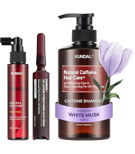 Amazon.com : KUNDAL Hair Loss Serum & Caffeine Scalp Tonic