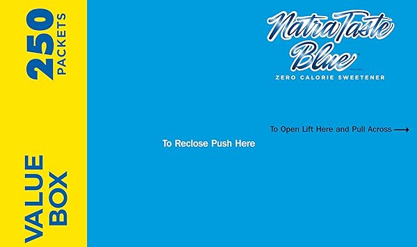 NATRA TASTE BLUE ZERO CALORIE SWEETENER, 8.82 OUNCE