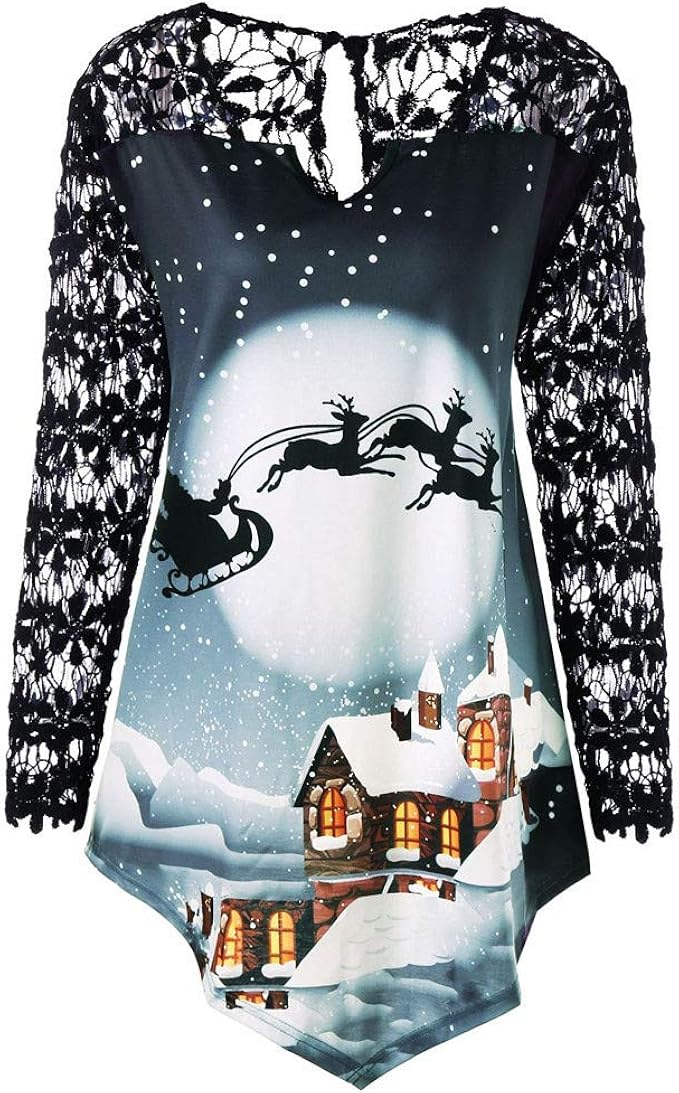 plus christmas shirts