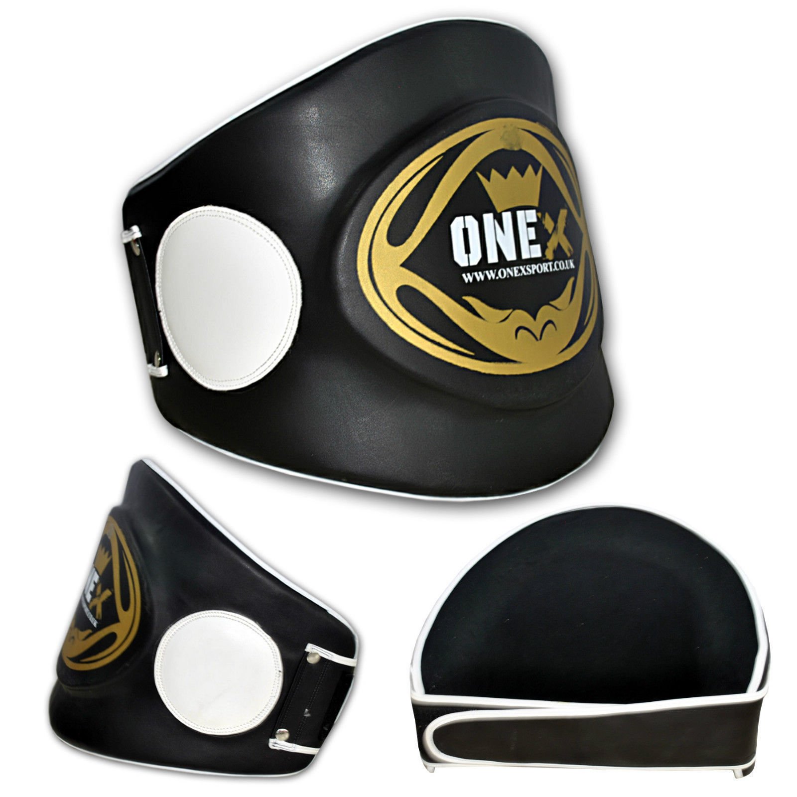 ONEXBoxing Belly Guard/Pad Rib Shield – MMA Body Protector Chest Guard Martial Arts Armour for Taekwondo, Kickboxing, and Combat Sports Training