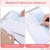Thboxes 2 Pack To Do List Notepad A5 Spiral 208 Pages Undated Planner view 5