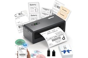 iDPRT Bluetooth Thermal Shipping Label Printer, 4x6 High-Speed Wireless Label for Small Business, Compatible with Android, iP