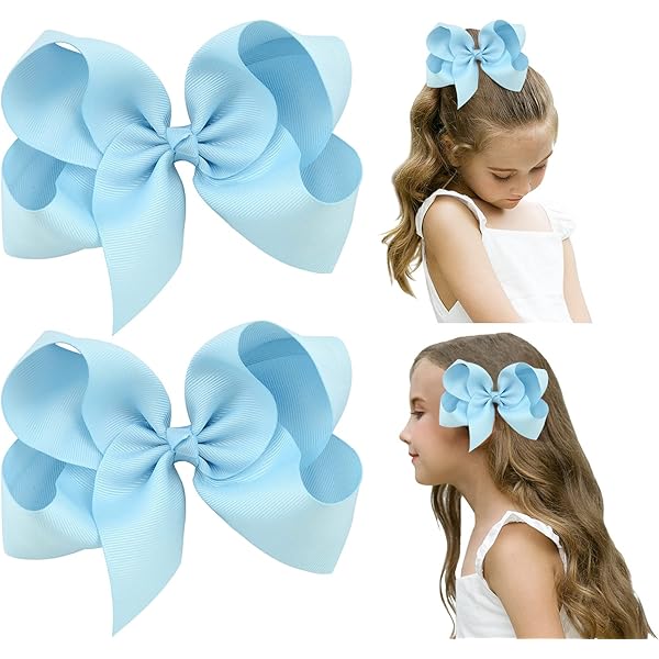 CÉLLOT Hair Bows For Girls, 8inch Oversize Large Boutique - Foto 4