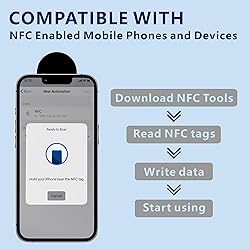 10pcs NFC Tags NTAG215 NFC Stickers Programmable