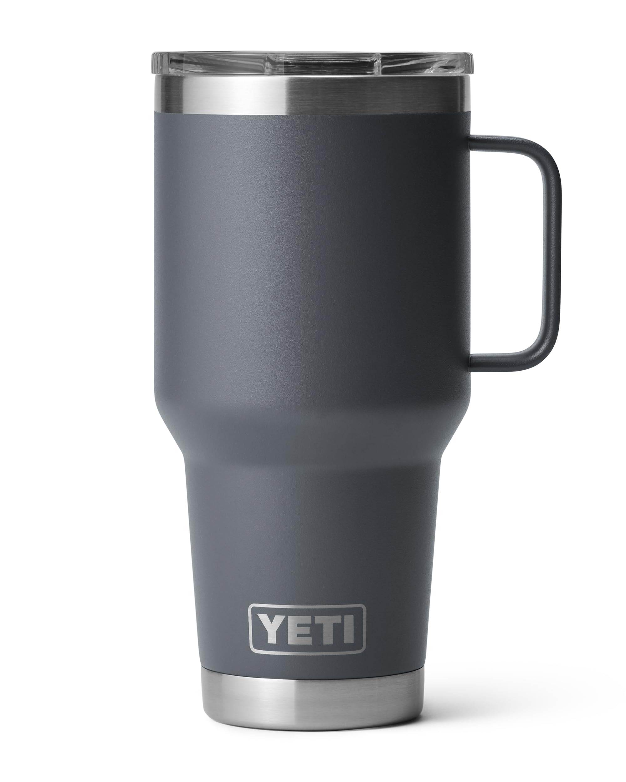 YETI Rambler 30 oz Travel Mug, Stainless Steel, Vacuum Insulated with Stronghold Lid, Charcoal — image 1