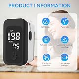 Berrcom Pulse Oximeter SpO2 Pulse Monitor LED Display Batteries Included view 7