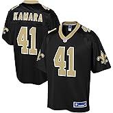 NFL PRO LINE Men's Alvin Kamara Black New Orleans Saints Team Player Jersey
