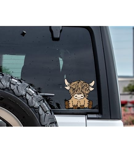 11x Cow Spots Motorcycle & Car Stickers – Akacha French Decals, Biker Decor