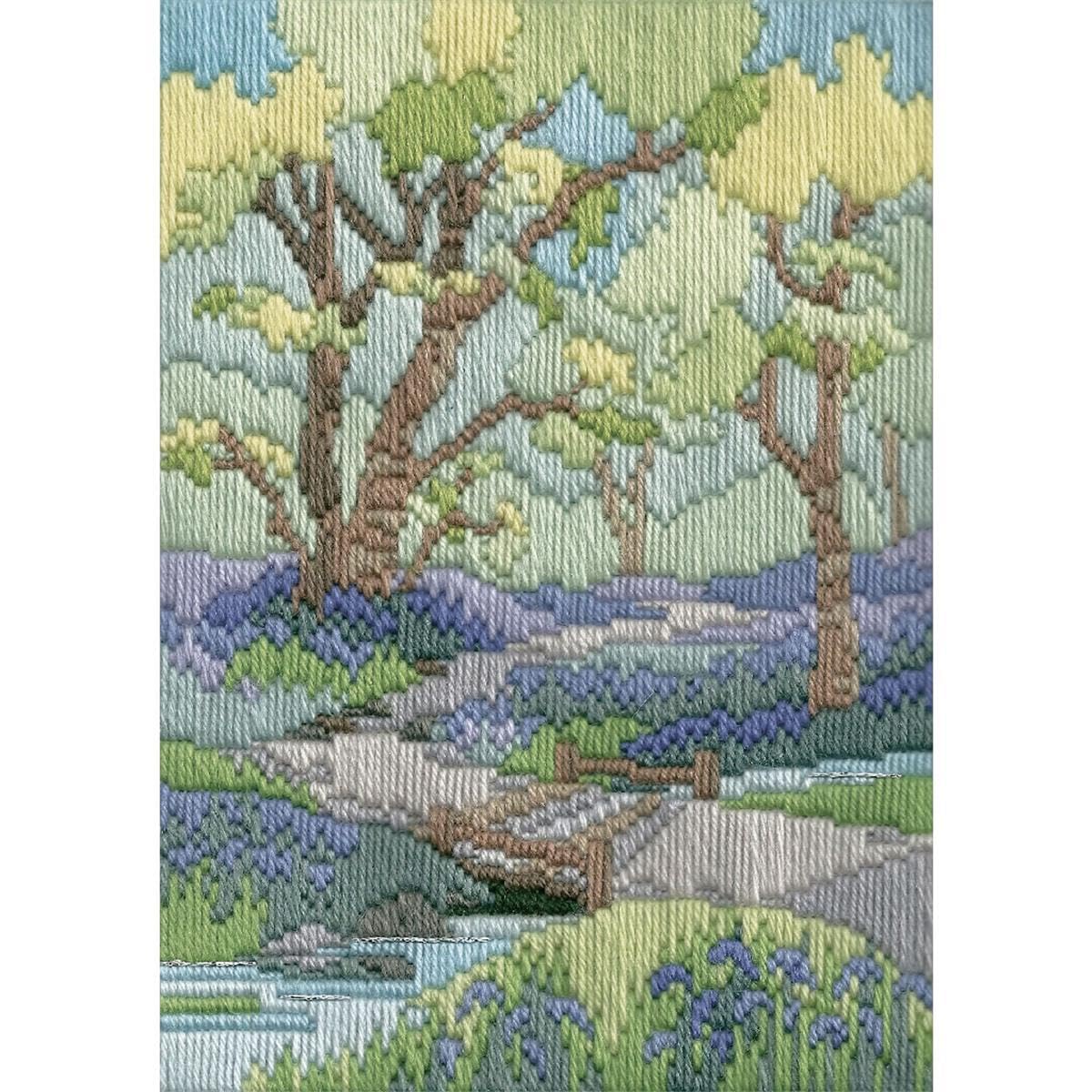 Derwentwater Designs SPRING WALK Long Stitch Kit