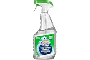 Scrubbing Bubbles Daily Shower and Cleaner Spray, Removes Mildew, Mold, and Soap Scum on Showers, Bathroom Floors & Tiles, Rainshower Scent, 32oz