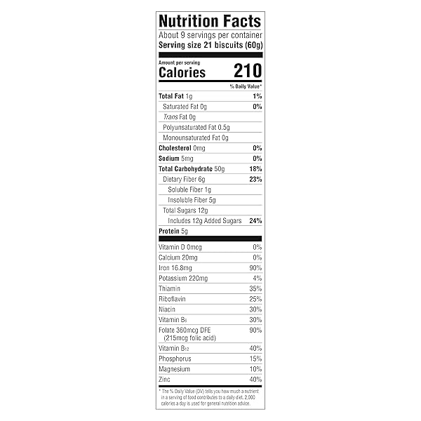 MALT-O-MEAL FROSTED MINI SPOONERS WHOLE GRAIN BREAKFAST CEREAL, CRUNCHY FROSTED SHREDDED WHEAT CEREAL, LARGE CEREAL FOR FAMILY, 18 OZ RESEALABLE CEREAL BAG