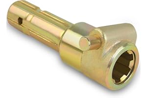 TERGTIRY Upgraded PTO Extender for Tractor 1-3/8" & 6 Spline Female, 1-3/8" & 6 Spline Male 70HP for Quick Connect Adapter for Bush Hog,Kubota,Snow Blower, Finish Mower