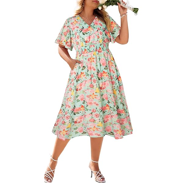 Womens Easter Dresses 2025 Casual Short Sleeve Crew Neck Midi Dress with Pockets Funny Rabbit Egg Print Floral Dress Summer Trendy Oversized Flowy Dress Beach Sundresses S at Amazon Women's Clothing store Womens Easter Dresses 2025 Casual Short Sleeve Crew Neck Midi Dress with Pockets Funny Rabbit Egg Print Floral Dress Summer Trendy Oversized Flowy Dress Beach Sundresses S at Amazon Women's Clothing store