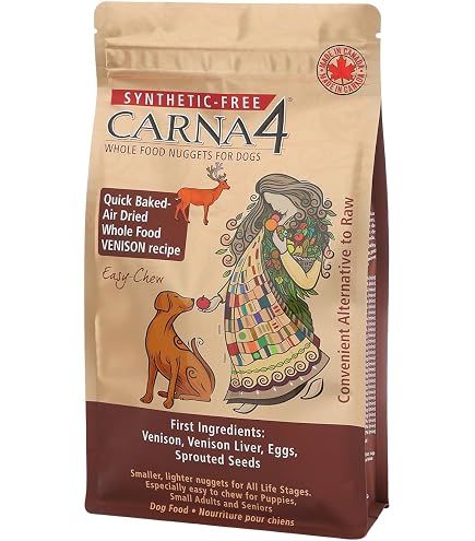 Amazon.com: CARNA4 Air Dried Dog Food, Chicken Recipe, Quick Baked