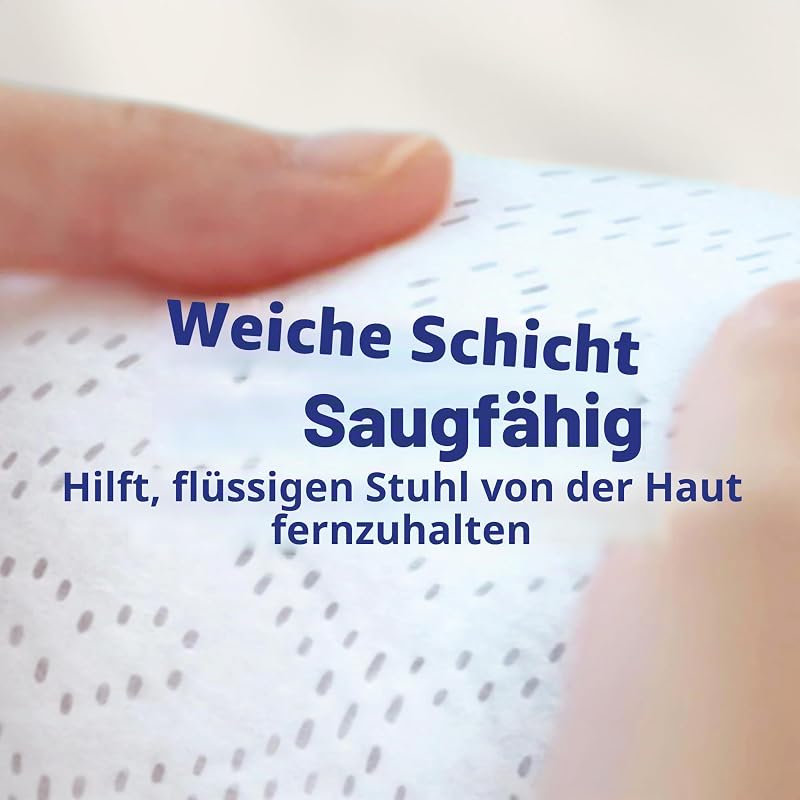 Sensitive Babywindeln, Größe 3 (6-10 kg), 224 Windeln + 40 Feuchttücher (4 x 10), aquafarben, kunststofffrei, optimaler Hautschutz Dodot , Pack Mensual