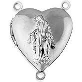 Pack of 5 Our Lady of Grace Locket Rosary Centers