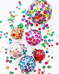 Penta Angel Loose Sequins 4000Pcs 6mm Round