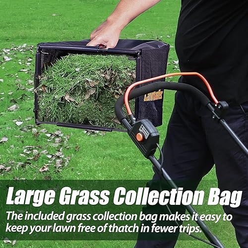 LawnMaster MEB1216K Electric Lawn Mower 16-Inch 12AMP