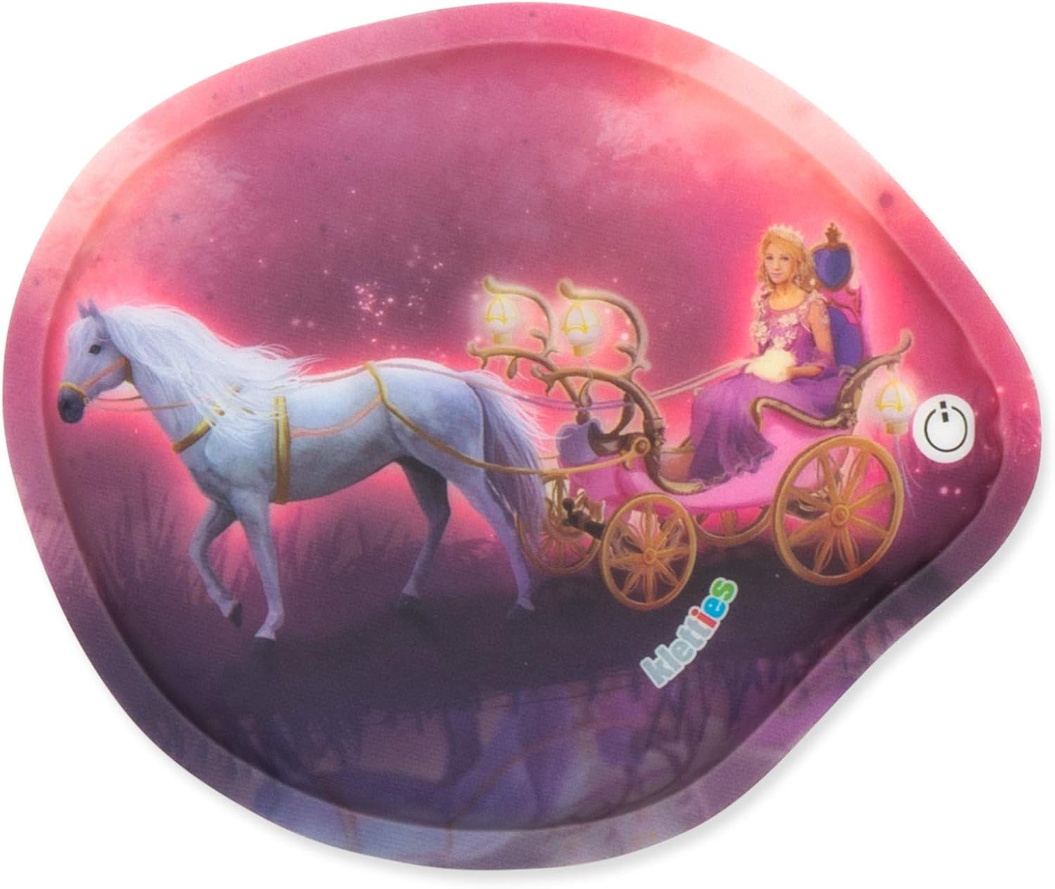 ergobag LED - Klettie, 1-Teilig, Klett, Märchenkutsche, Multicolour (Fairytale Carriage), 52 centimeters