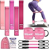 Ankle Resistance Bands with Cuffs, Resistance Bands Set for Working Out, Leg and Glute Exercise Bands – Home Gym Workout Equipment for Women, Booty Building, Pilates, Rehab, Physical Therapy