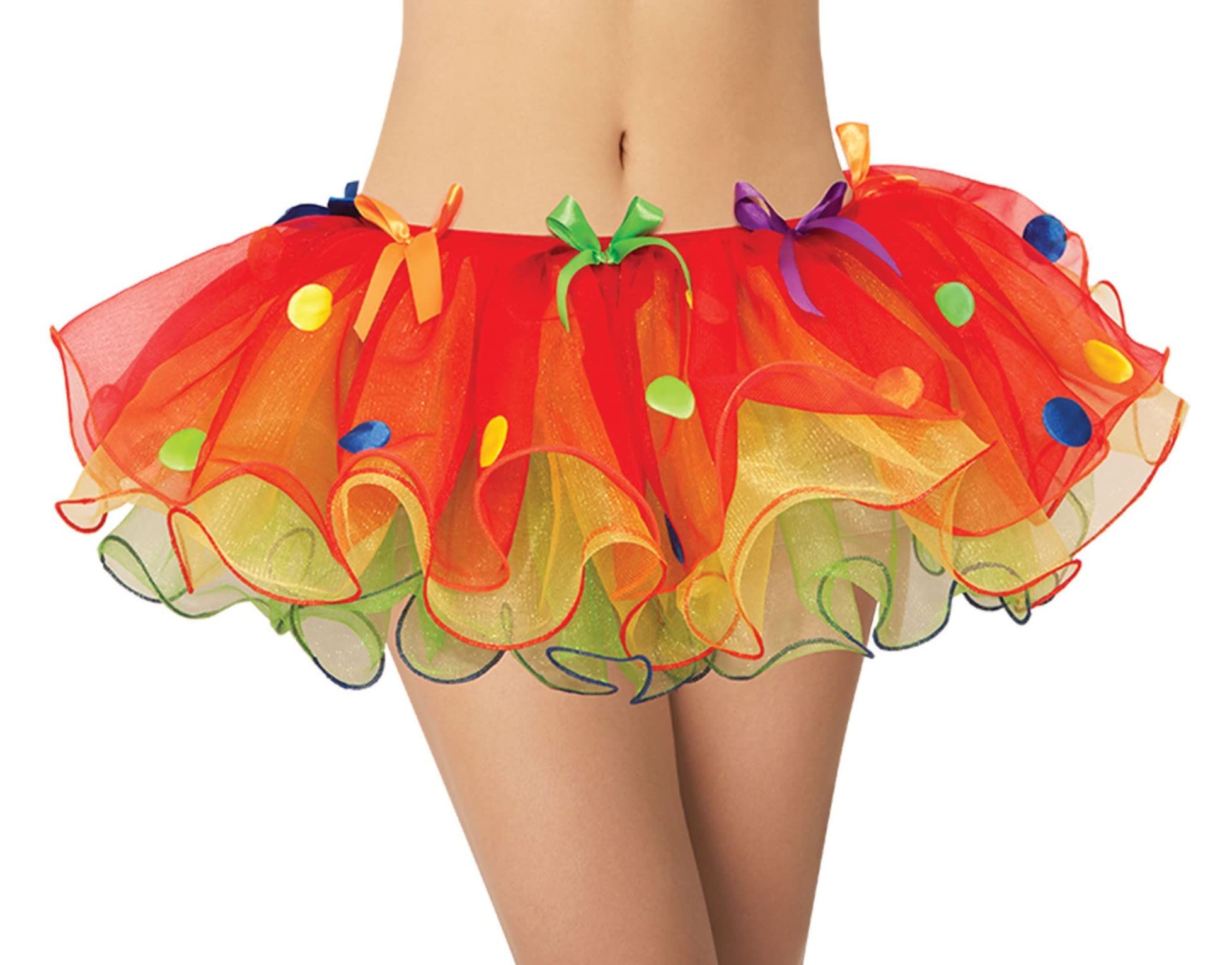 Sassy Clown Tutu - Size Adults