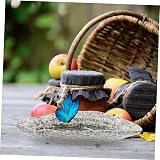 Happyyami Ceramic Butterfly Bee Feeder Water Dish Large Capacity Garden Decor view 8