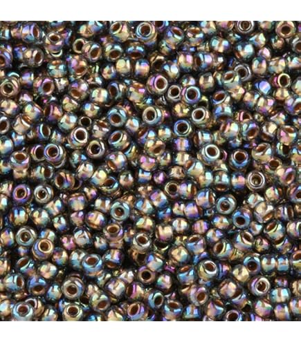 Amazon.com: Toho Round Seed Beads 11/0#21F 'Silver Lined