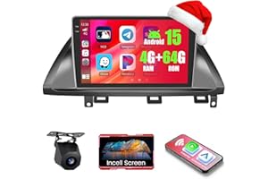 Realdio 4+64G Android 15 Car Radio for Honda Odyssey 2005-2010 Wireless Carplay Android Auto, 10" 1280 * 720P in-Cell Touch S