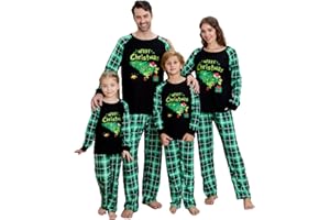 VS&LLWQ Matching Christmas Pjs For Family Matching Family Christmas Pajamas Xmas Family Pajamas Matching Sets Christmas Pjs