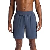 Gaiam Mens Nomad 7” Short, Standard Fit, Stretch Lightweight Material, Moisture-Wicking