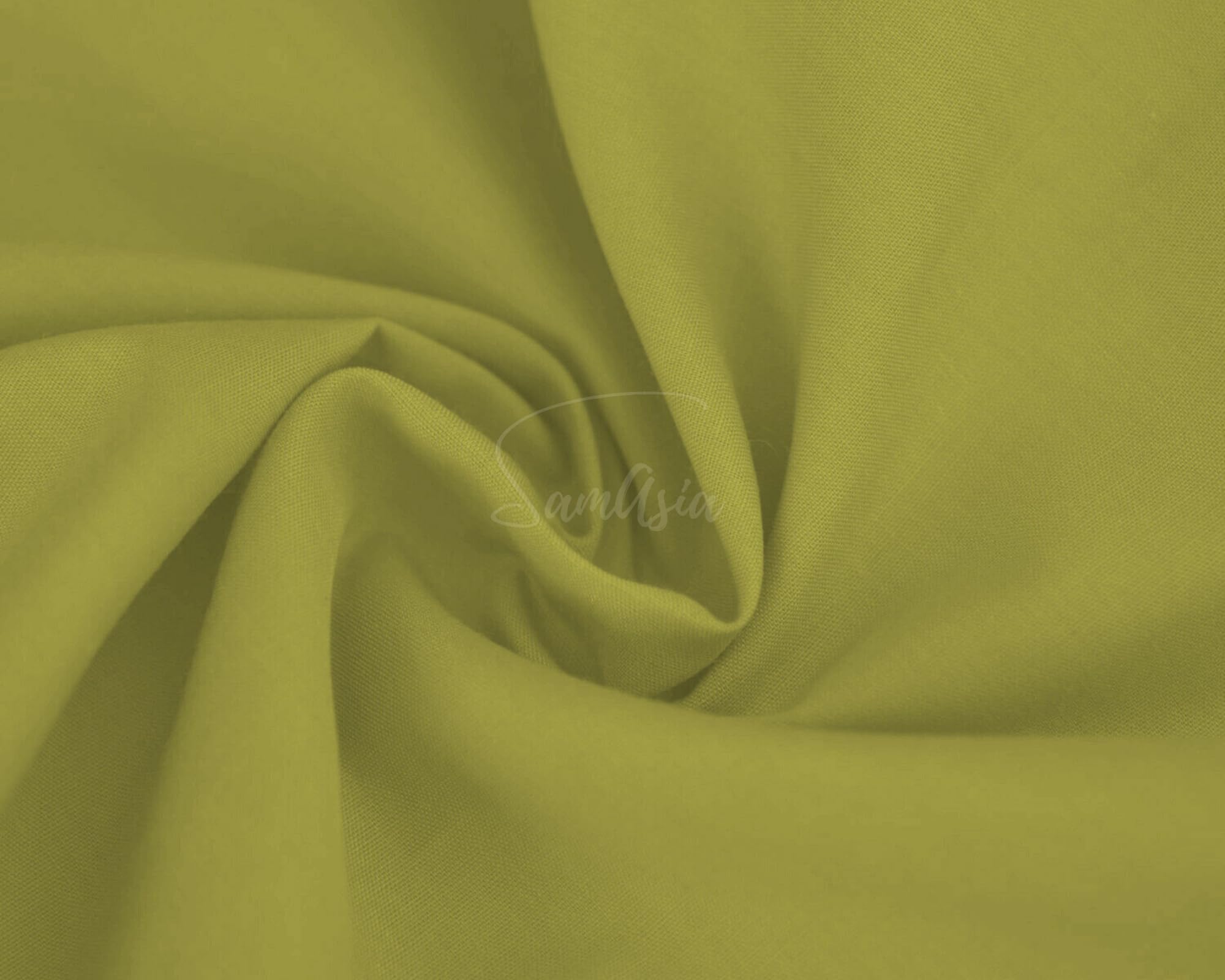 Plain Khaaki Polycotton Fabric for Dressmaking, Art & Craft, Sewing, Quilting | 45'' - 115 cm Wide| Precut Length 5m — image 1