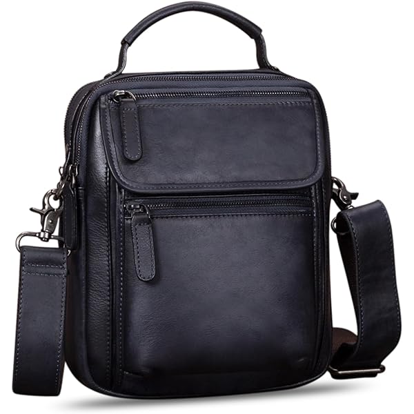 バッグ vintage real leather messenger bag Retro Vintage Leather Messenger Bag | Leather Crossbody Bag