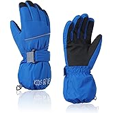 Century Star Kids Waterproof Warm Winter Ski Gloves for Boys & Girls - Sport Mittens