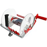 RiteFENCE 1 Pack 3:1 Geared Electric Fencing Maxi Reel Plus 1 Free 8 inch Insulgrip