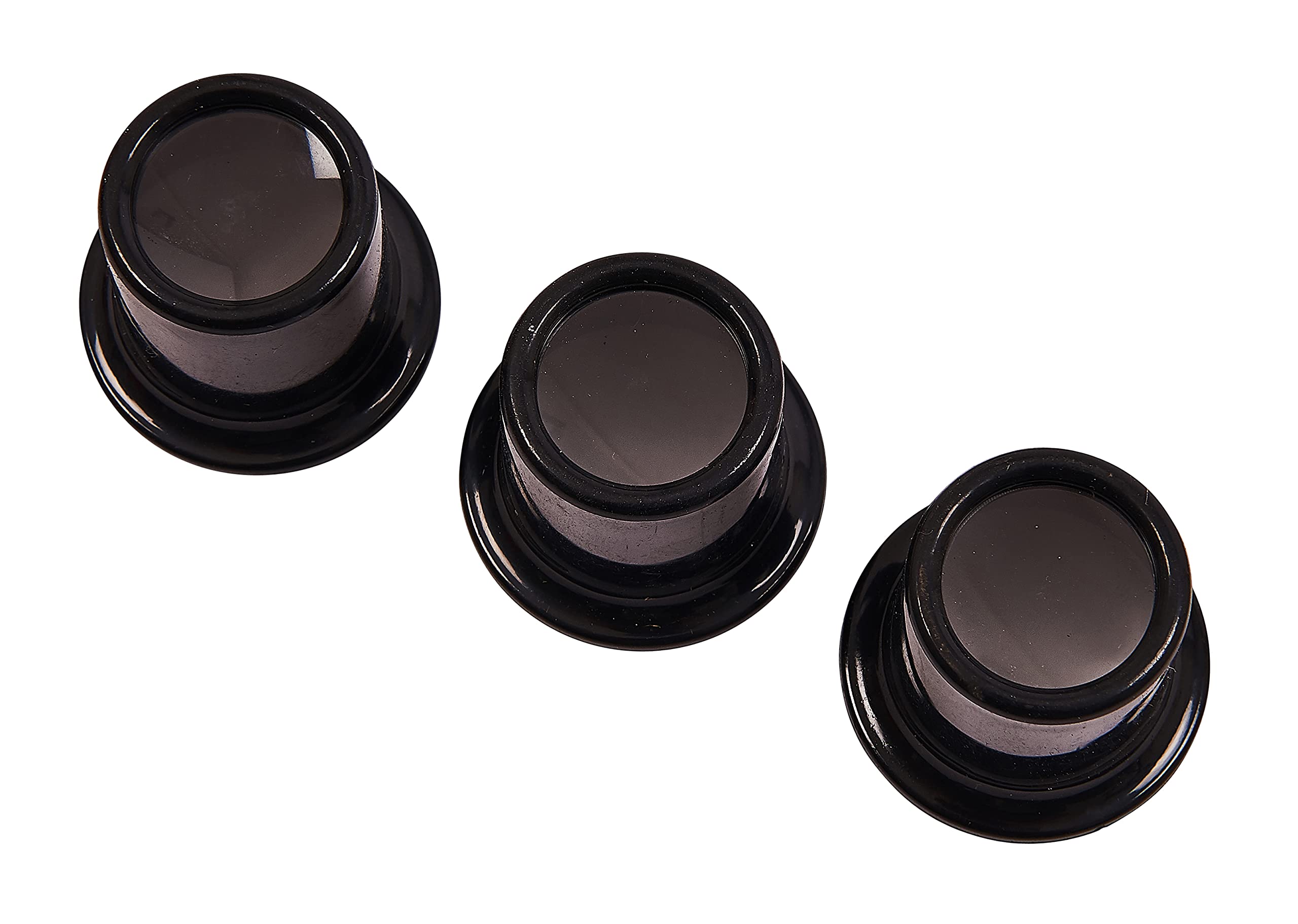 Amtech S2905 Eye Loupe Set, Jewellers Loupe Magnifier for Watches, Coins and Stamps 3-Piece set includes x2, x5, and x10 lenses