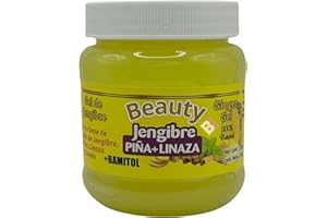 B-EXPERTS Gel De Jengibre+ Batimol, pina, Canela & linaza (Ginger Gel+ batimol) 250g, 100% Natural, Chupa| Hidratante|Panza