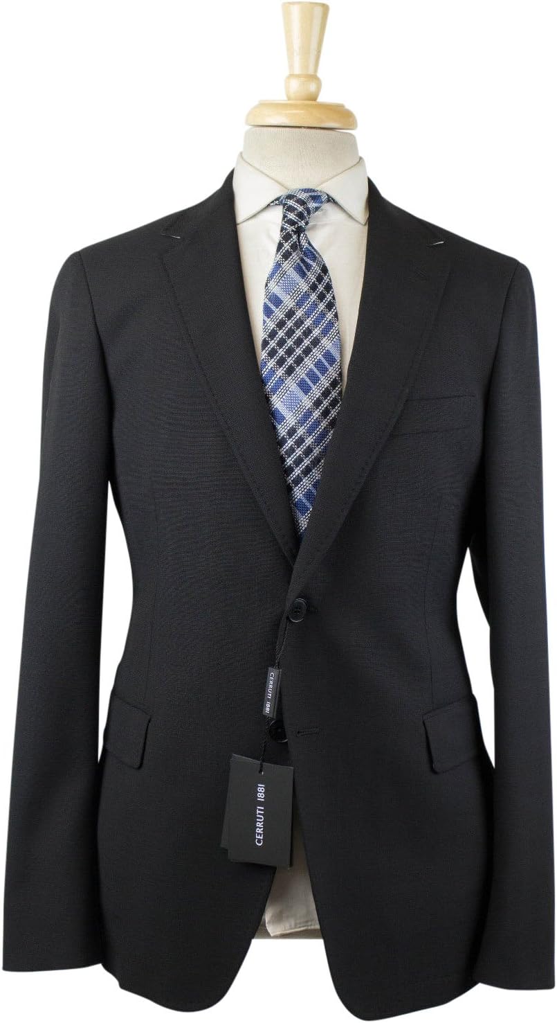 Pal Zileri Cerruti 1881 Black Wool 2 Button Sport Coat Size 52/42 reg Drop 8