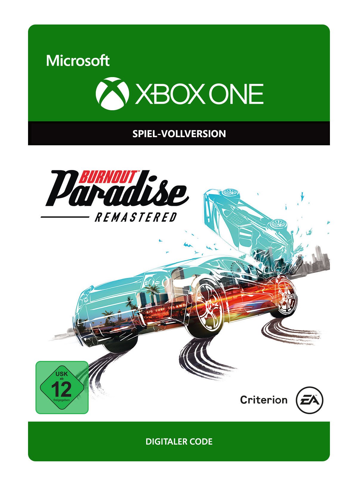 BURNOUT PARADISE REMASTERED | Xbox One - Download Code
