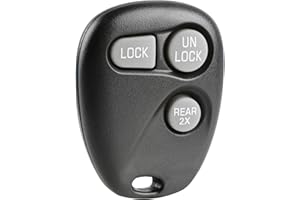 Key Fob Remote Keyless Entry 3 Button Replacement for 1996 1997 1998 1999 2000 2001 2002 Cadillac Escalade Chevrolet Blazer C