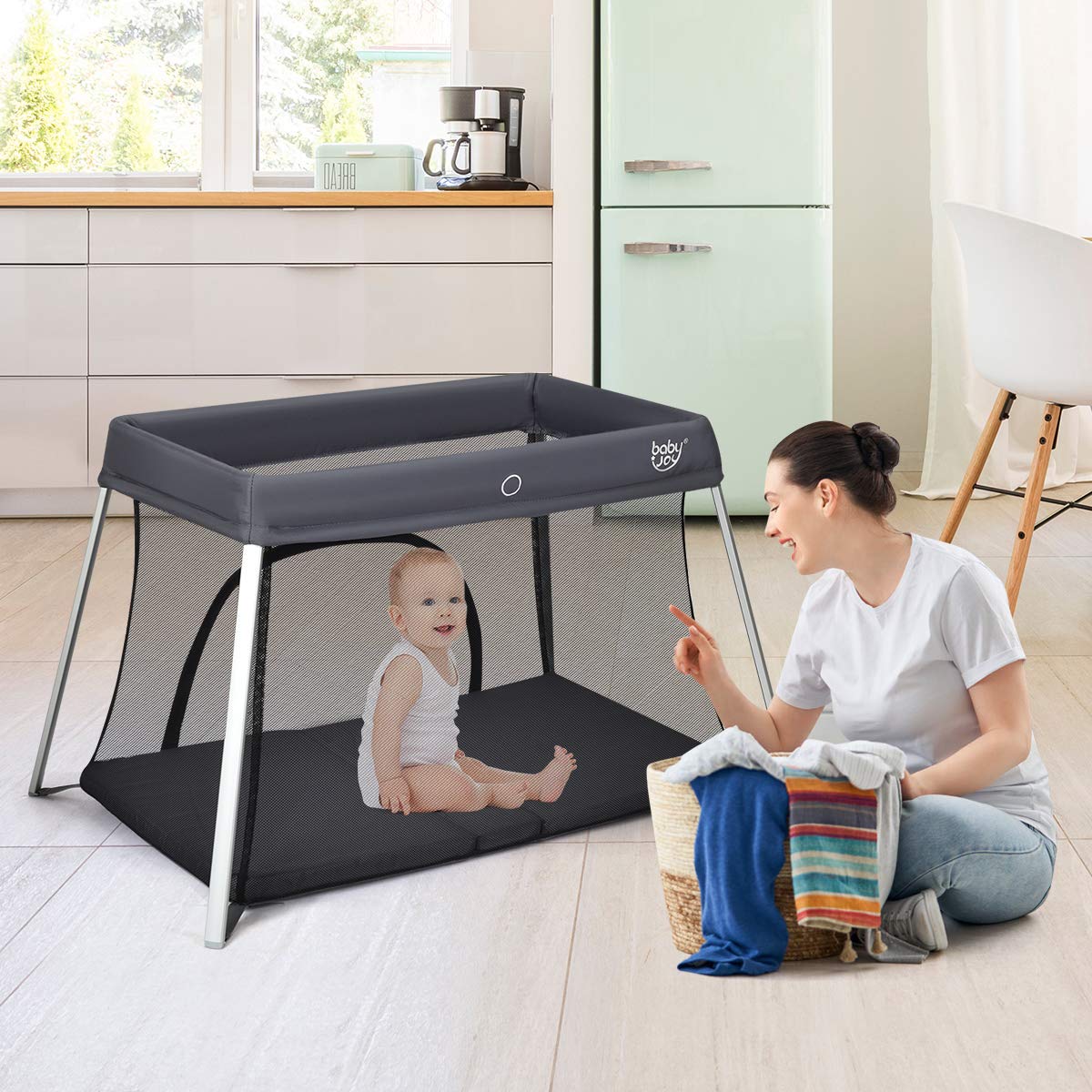 baby joy playard